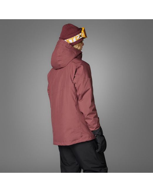 Chaqueta Terrex Multi 2L Rain.Rdy Insulated Adidas de color Red