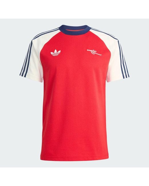 Adidas Originals Red Arsenal Fc Og T-Shirt for men