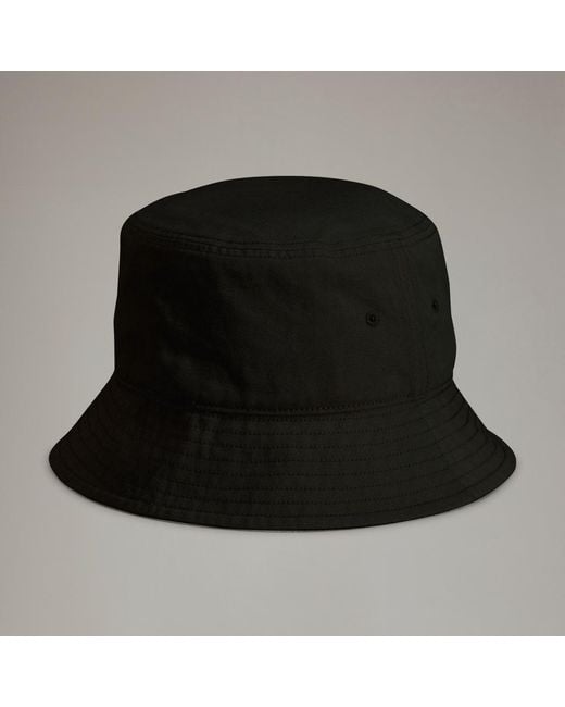 Adidas Black Y-3 Bucket Hat