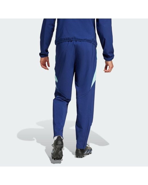 Adidas Originals Blue Arsenal Tiro 24 Presentation Pants for men