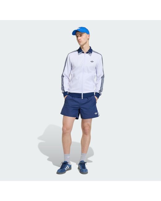 Adidas Blue Beckenbauer Track Top for men