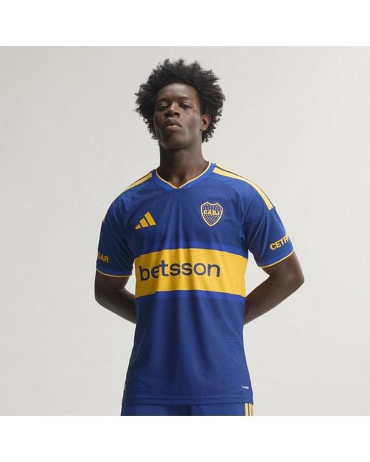 Adidas Blue Boca Juniors 26/27 Home Authentic Jersey for men