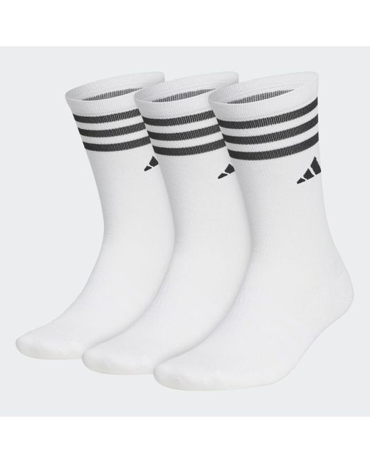 Calze (3 paia) di Adidas in White da Uomo