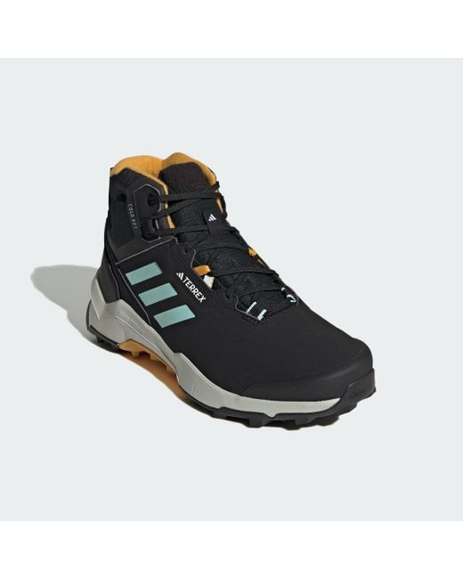 Adidas Black Terrex Ax4 Mid Beta Cold.rdy Hiking Shoes for men
