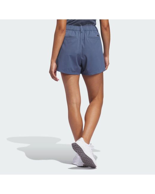Adidas Blue Go-to Pleated Shorts