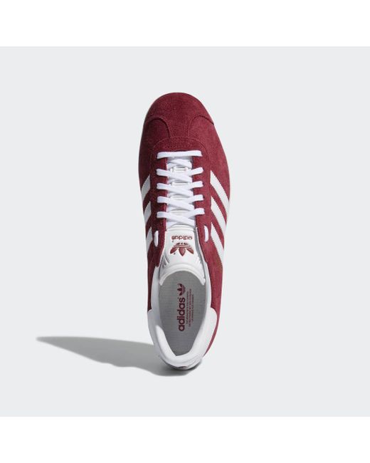 Adidas Red Gazelle Shoes