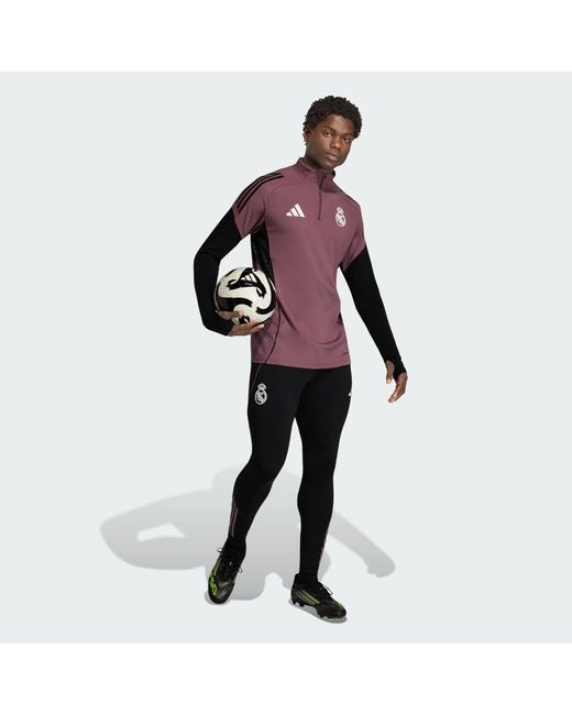 Adidas Purple Real Madrid Tiro 25 Competition Training Top for men