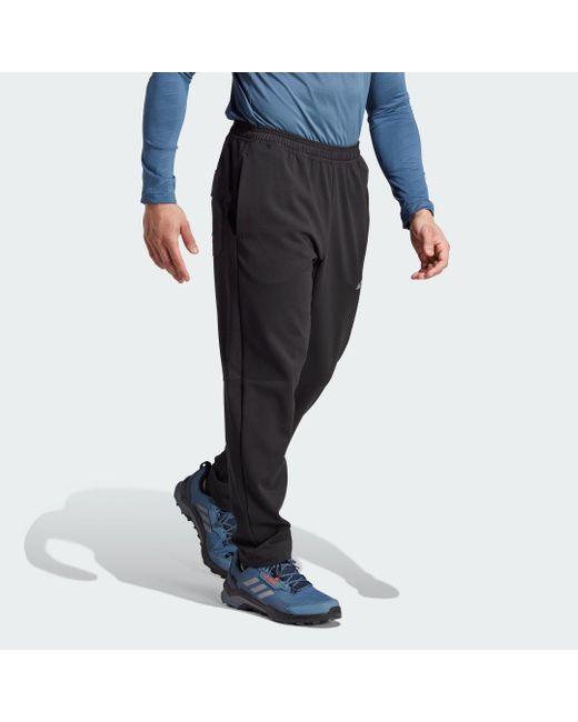 Adidas Blue Terrex Multi Knit Tracksuit Bottoms for men