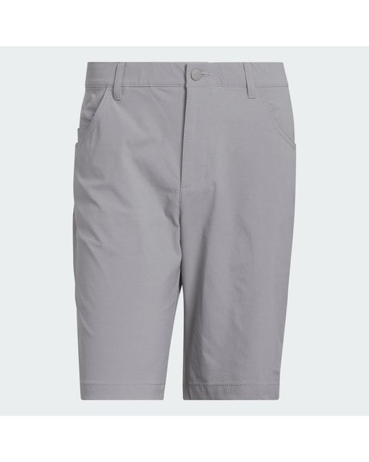Adidas Gray Ultimate365 5-Pocket Golf Shorts for men