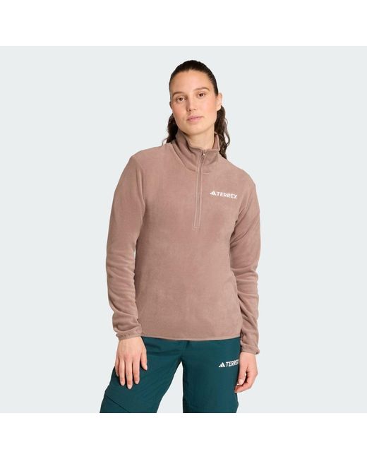 Adidas Multicolor Multi Essentials 1/2 Zip Fleece Jacket