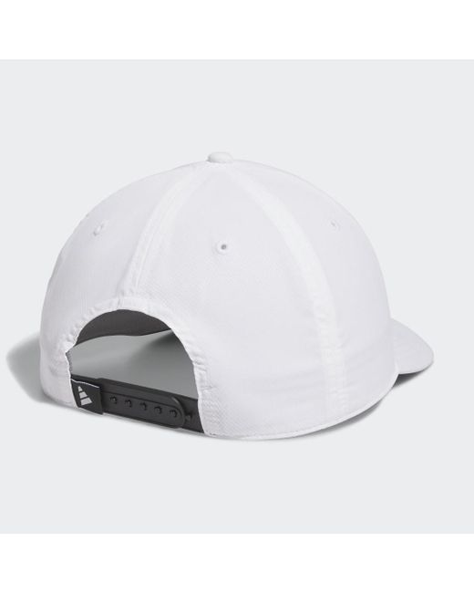 Adidas White Tour Snapback Golf Hat for men