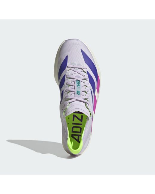 Adidas Blue Adizero Takumi Sen 11 Running Shoes