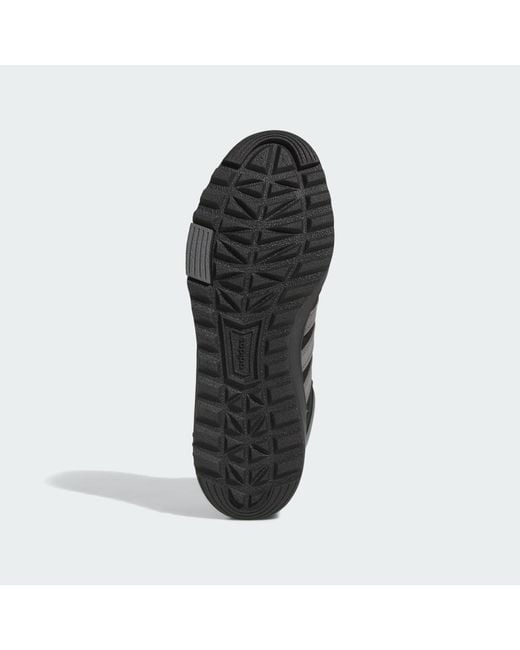 Adidas Black Hoops 4.0 Mid Shoes