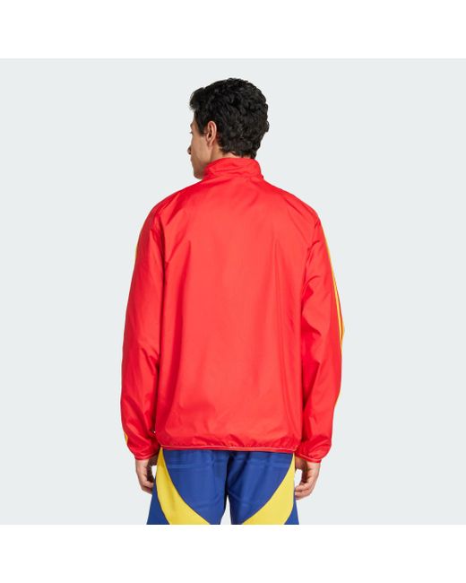 Giacca Anthem Spain di Adidas in Red da Uomo
