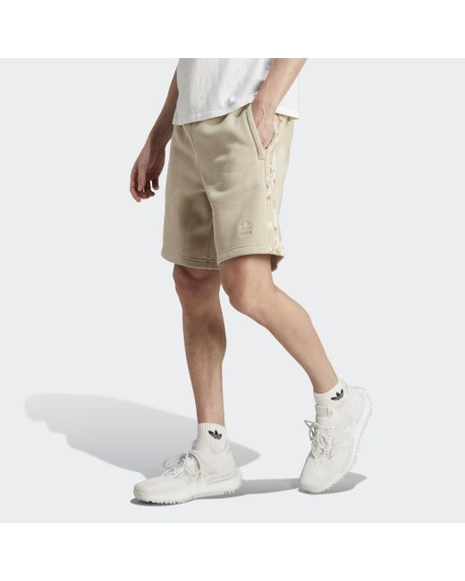 Adidas Graphics Camo Stripe Short in het Natural voor heren