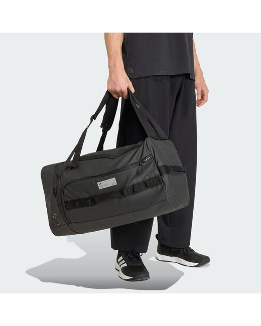Adidas Black Hybrid Duffel