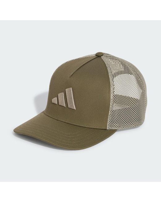 Adidas Green Snapback Trucker Cap