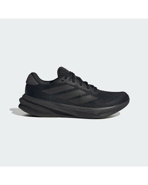 Adidas Black Supernova Stride 2 Running Shoes