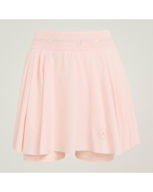 Adidas Pink By Stella Mccartney Training Pleated Skort