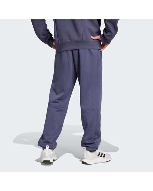 Pantaloni Da Allenamento Game And Go 3 Bar Logo di Adidas Originals in Blue da Uomo