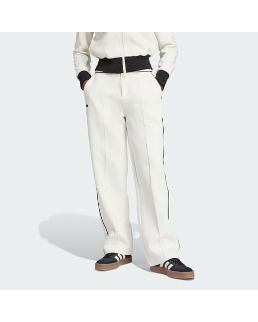 Adidas White Originals Premium Tailored Joggers
