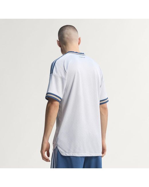 Adidas Multicolor Italy 26 Away Authentic Jersey for men