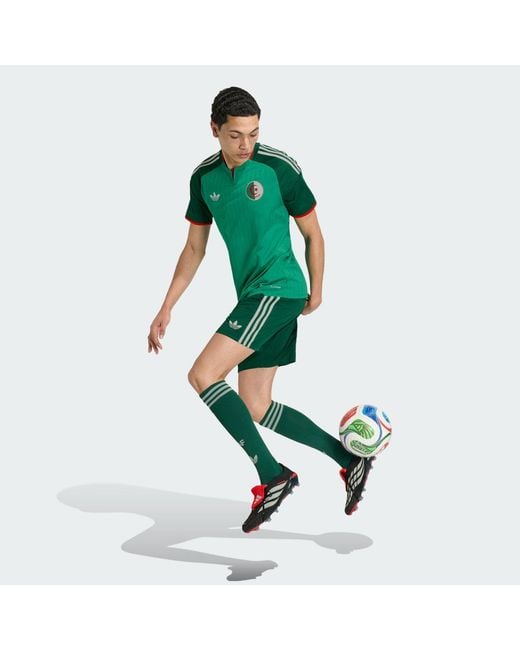 Adidas Green Algeria 26 Away Shorts for men