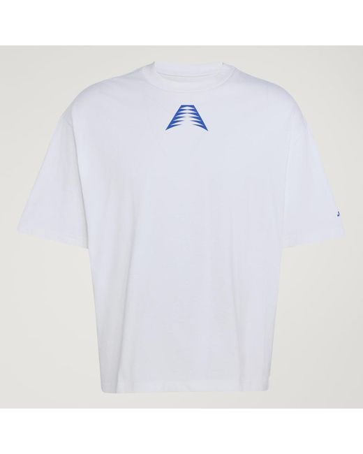 Adidas Blue Anthony Edwards Believe That T-Shirt for men