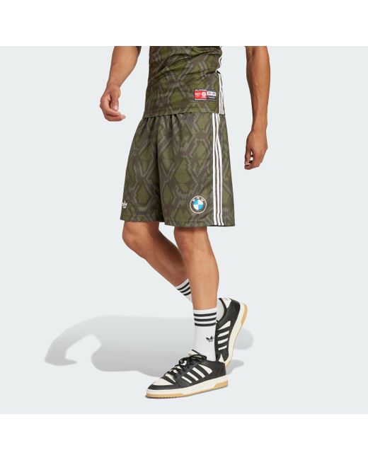 Adidas Green Fc Bayern Basketball Garden Pack Shorts for men