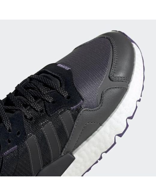 Adidas Nite Jogger Shoes In Purple Lyst