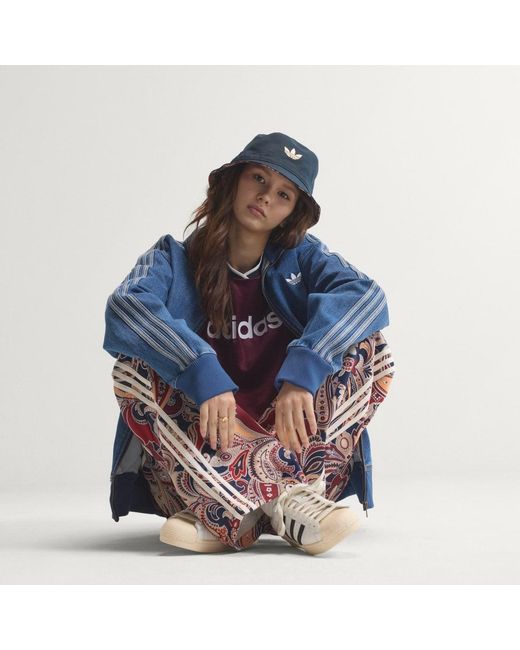 Adidas Pink Liberty London Firebird Satin Trackpant