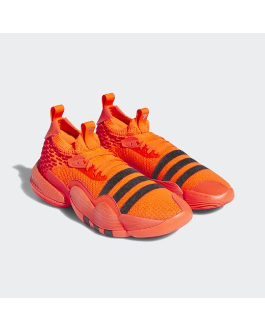 Adidas Orange Trae Young 2.0 Shoes