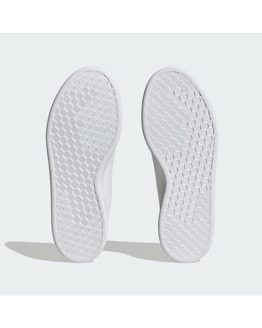 Adidas White Advantage Shoes