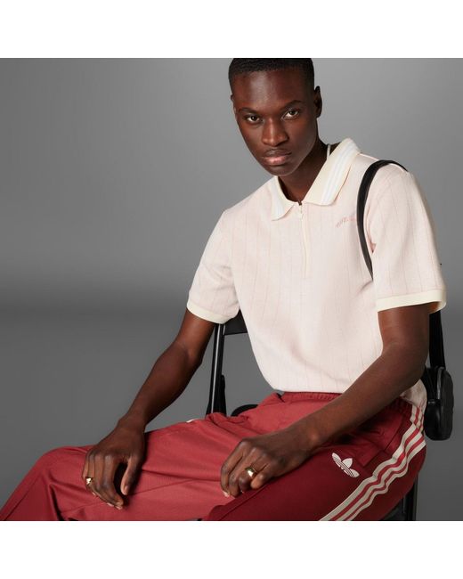 Adidas Red Fc Bayern Track Pants for men