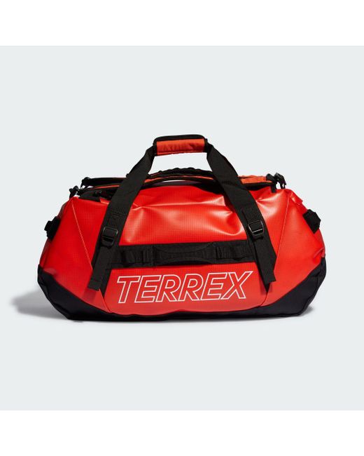 Adidas Red Terrex Rain.rdy Expedition Duffel Bag Medium - 70l