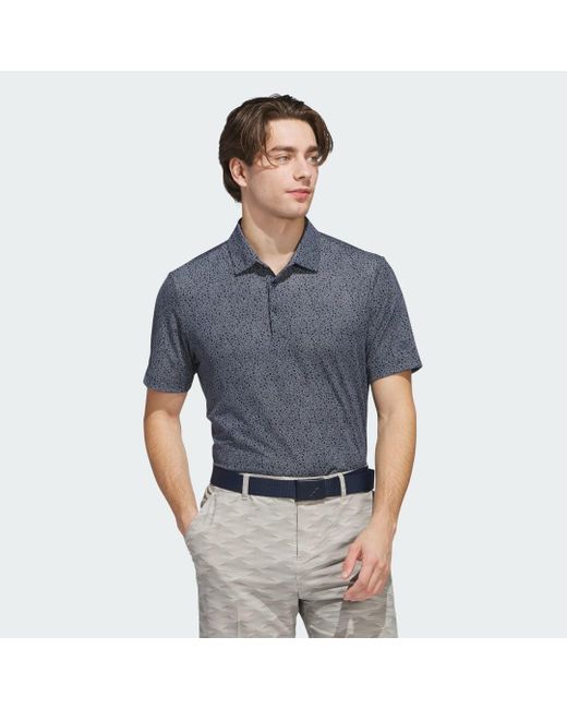 Polo Ultimate365 Mini Bunker di Adidas in Blue da Uomo