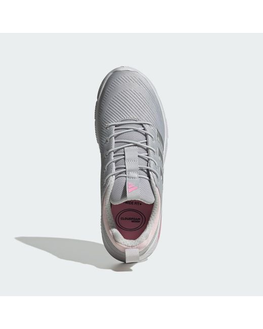 Adidas Metallic Cloudfoam Flex Elastic Laces Shoes