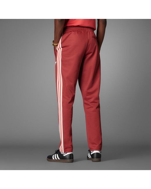 Adidas Red Fc Bayern Track Pants for men