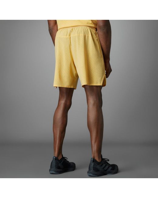 Short Designed for Training HIIT Workout HEAT.RDY Print di Adidas in Orange da Uomo