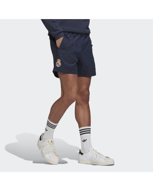 Adidas Real Madrid DNA Shorts in Blue für Herren