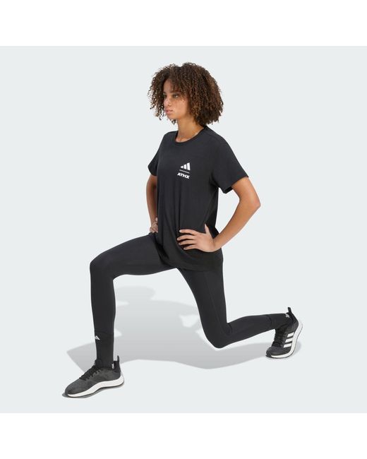 Adidas Black Athx Graphic T-Shirt