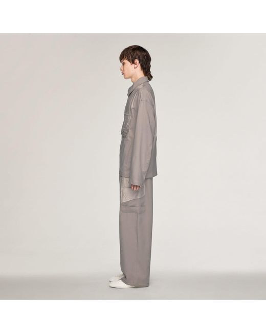 Adidas Gray Y-3 Utility Blouson for men