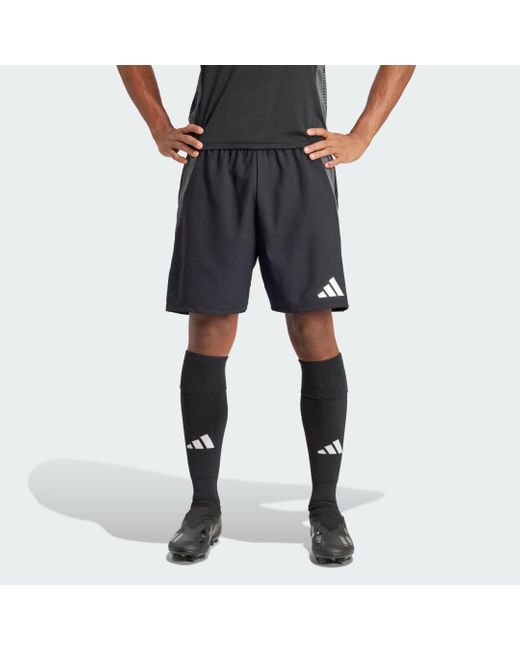 Adidas Black Tiro 24 Competition Match Shorts for men