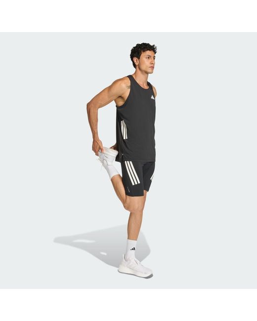 Adidas Blue Adi365 Iconic Running Short Tight for men