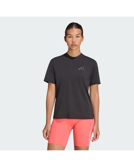 Adidas Black Terrex Multi Climacool Logo Tech T-Shirt