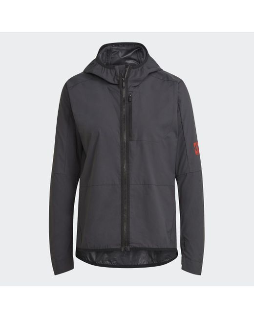 Adidas Gray Five Ten Wind Jacket