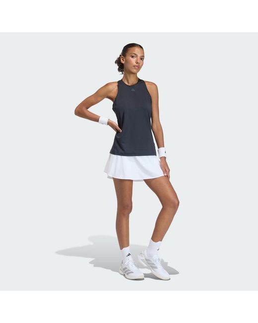 Adidas Blue Club Tennis Climacool Tank Top