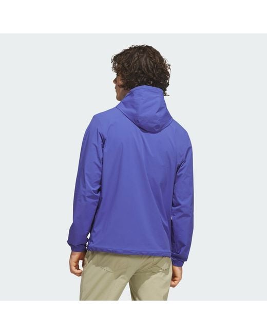 Adidas Blue Ultimate365+ Clima365 Course Control Anorak for men