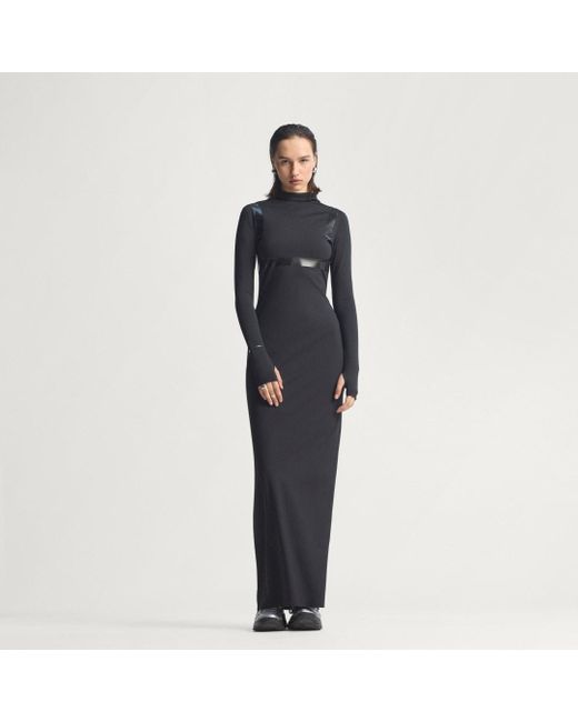 Adidas Black Techfit Maxi Dress