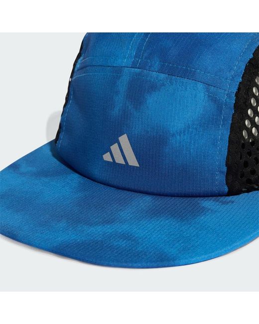 Adidas Blue Running Graphic Cap